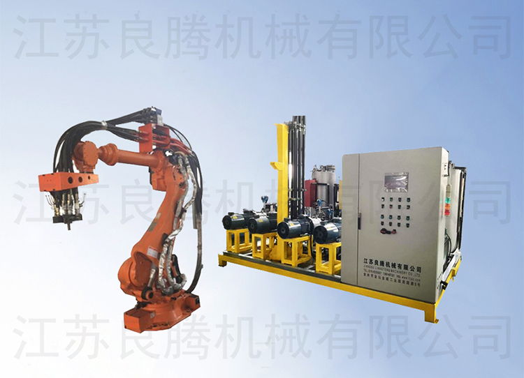 海綿座墊雙密度四組份高壓發(fā)泡機(jī)
